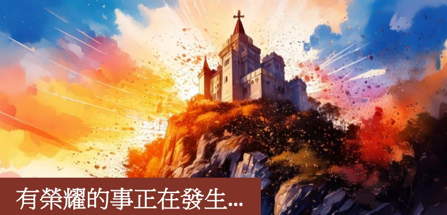 有榮耀的事正在發生...